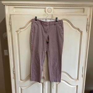 J crew cafe capri pants - size 8